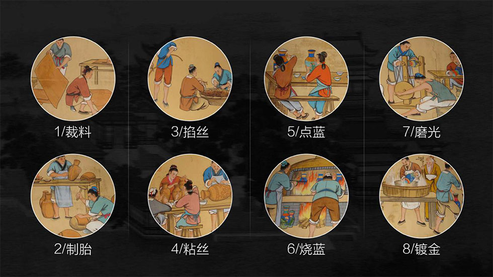 中国工艺美术大师张同禄 景泰蓝《盛世荣耀尊》